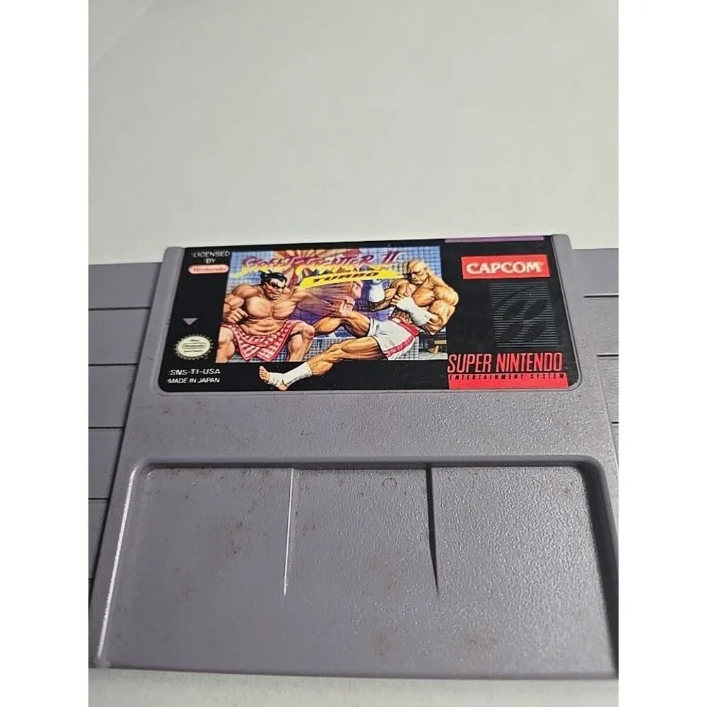 Street Fighter II Turbo (Super Nintendo, 1992) SNES | Authentic | Tested